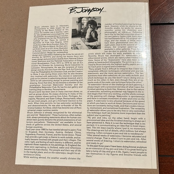 Bruce Johnson "A Special Place To Go" Print with Tree House, Pirate Ship, Castle - Picture 5 of 13